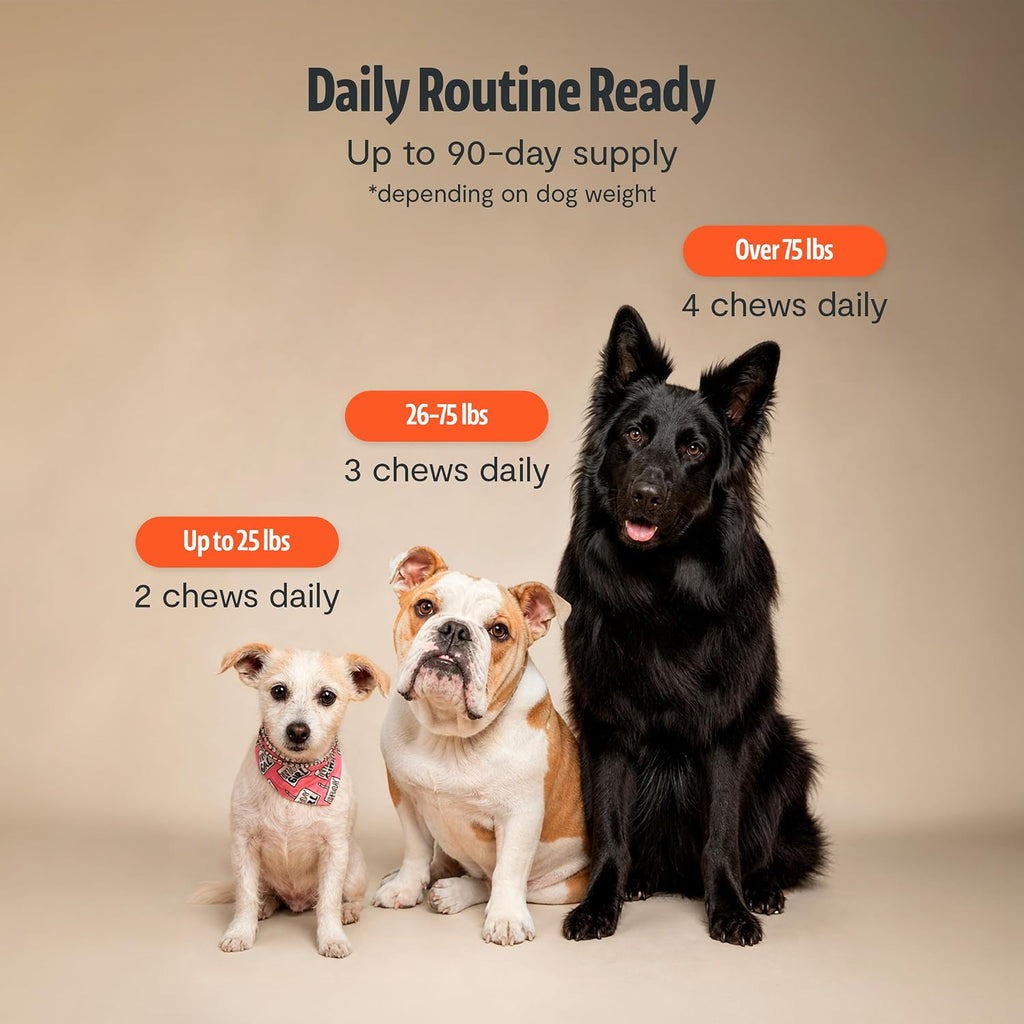 FreshCap Shroomies: Suplemento de setas para perros, 180 uds