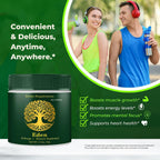 Eden Powder - Complemento Energético en Polvo, Máxima Potencia, Natural (2 Paquetes)