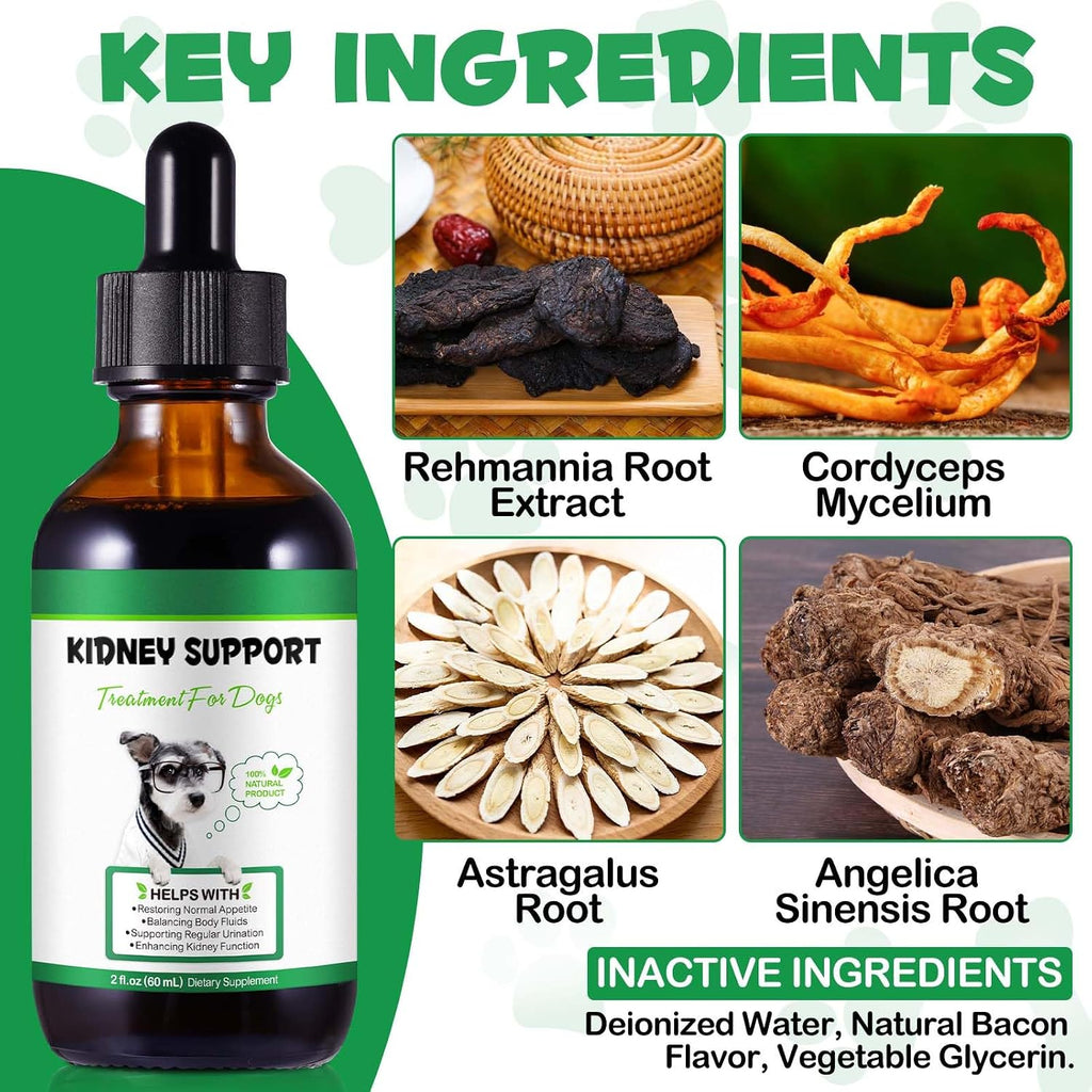 Onznoz Suplemento Renal para Perros - Apoyo Renal e Inmunidad - 60 ml