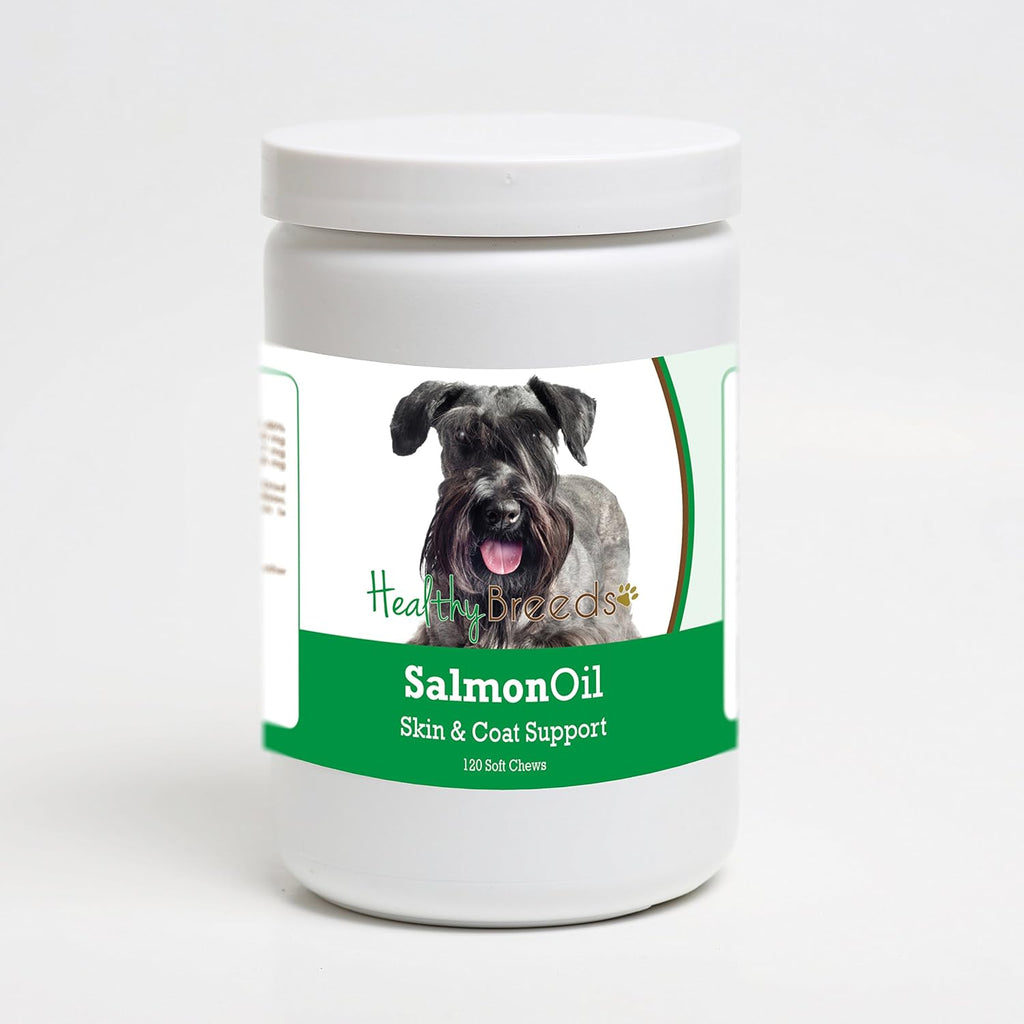 Healthy Breeds Aceite de Salmón Masticables Blandos para Perros - 120 unidades