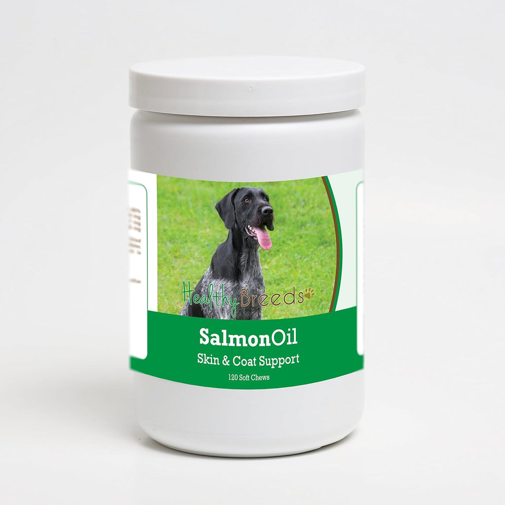 Healthy Breeds Masticables de Aceite de Salmón para Perros - 120 unidades