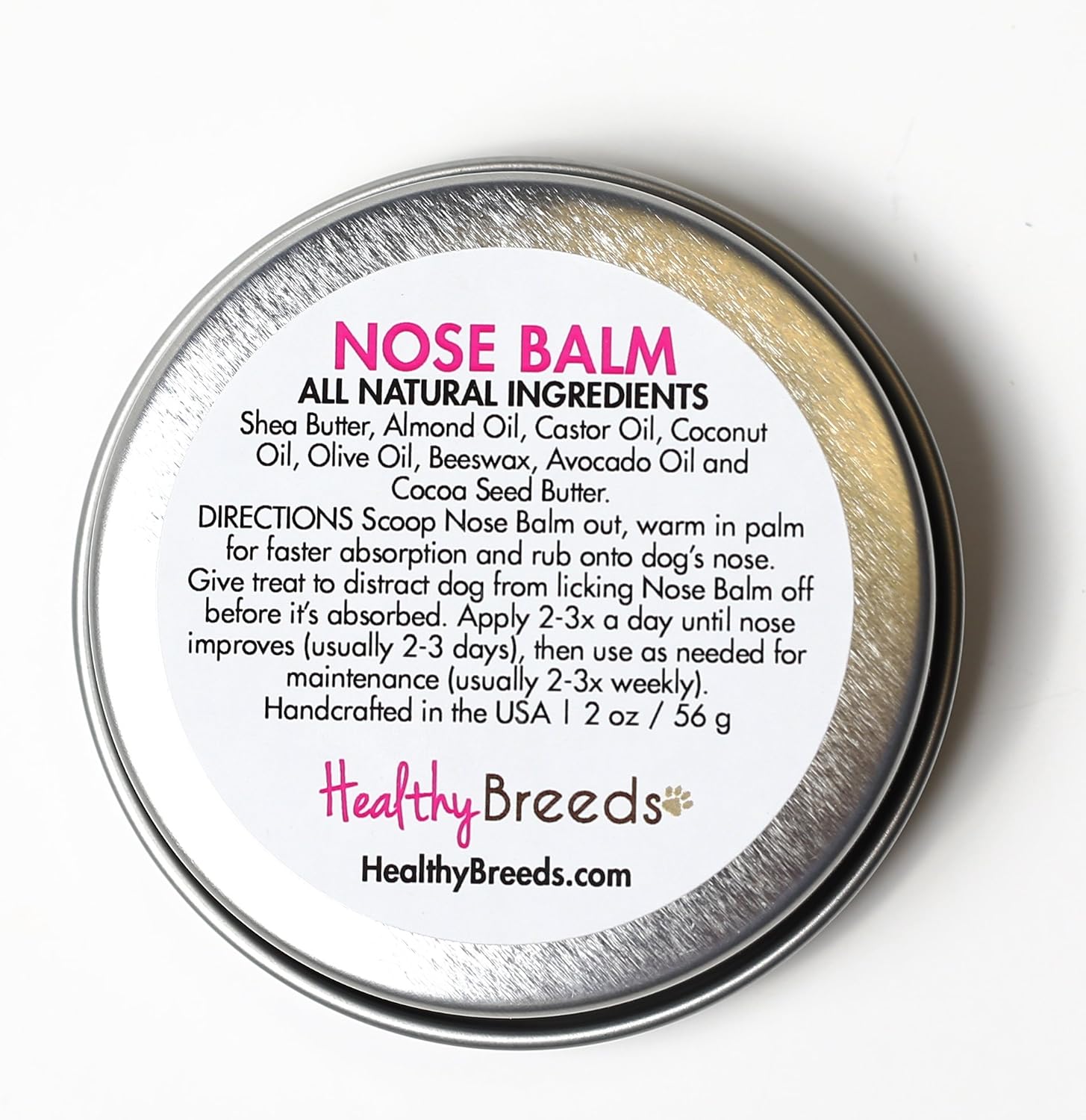 Healthy Breeds Bálsamo para Nariz de Perro - 2 oz (57 g)