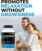 Renew Actives L-Teanina 250 mg – 120 Cápsulas para Relajación y Enfoque