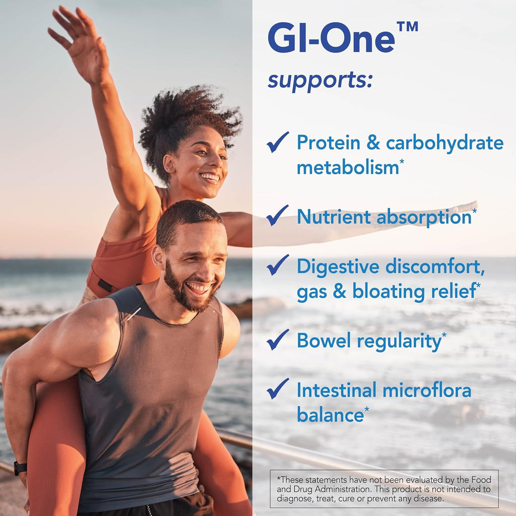 Patient One GI-One - Digestive Enzymes & Probiotics - 180 Capsules