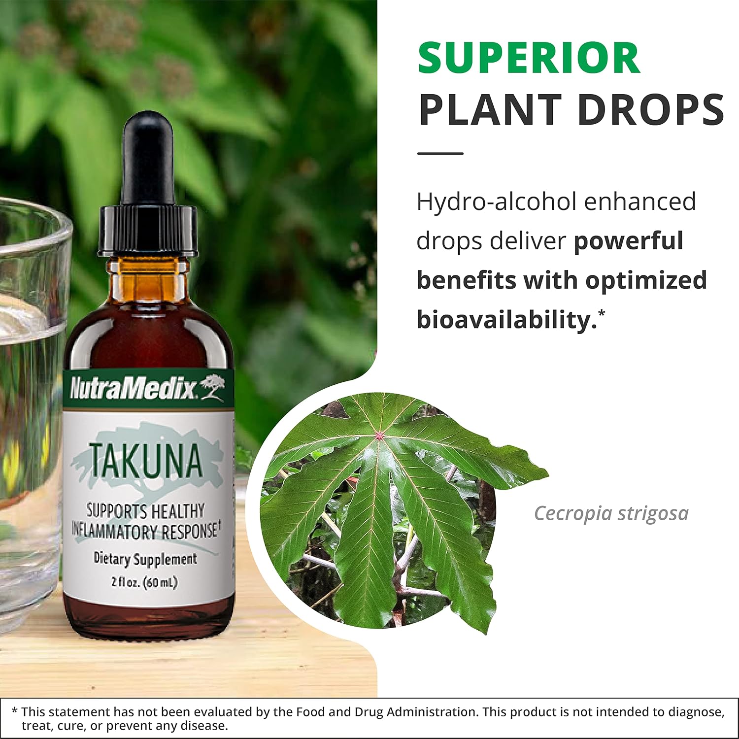 NutraMedix Takuna Blanca - Extracto Líquido para Apoyo Inmunológico (30 ml)