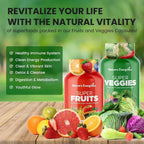 Nature's Evergreen Fruits and Veggies Supplement – 180 Cápsulas (Envase de 2)
