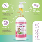 Health Extension Suplemento de Piel y Pelaje con Omega 3 y 6 para Perros, 16 oz