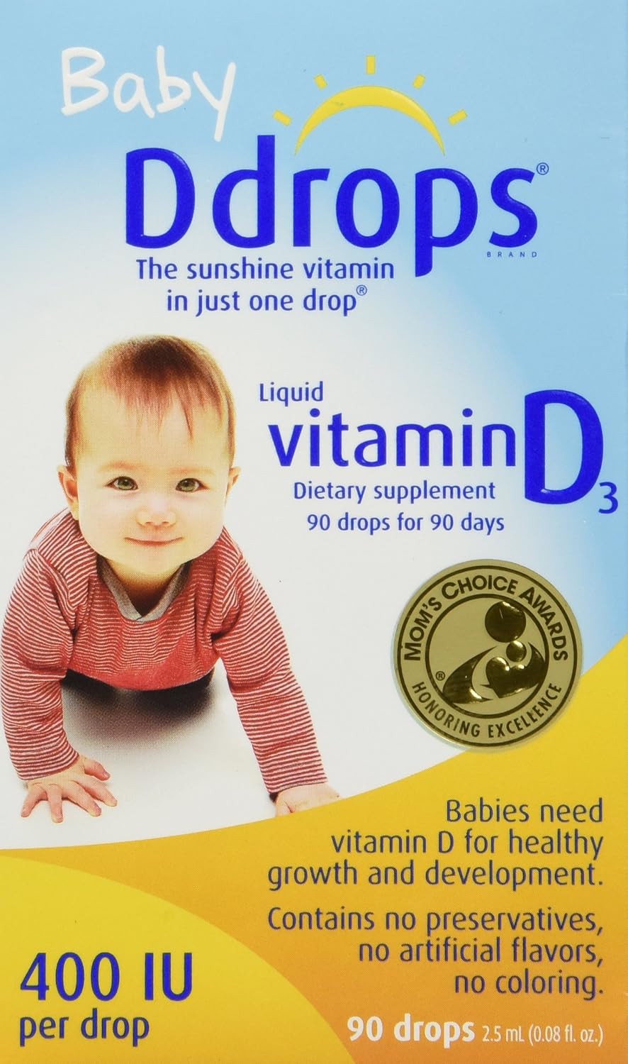 Ddrops Baby 400 UI 90 Gotas (Pack de 4)