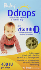 Ddrops Baby 400 UI 90 Gotas (Pack de 4)