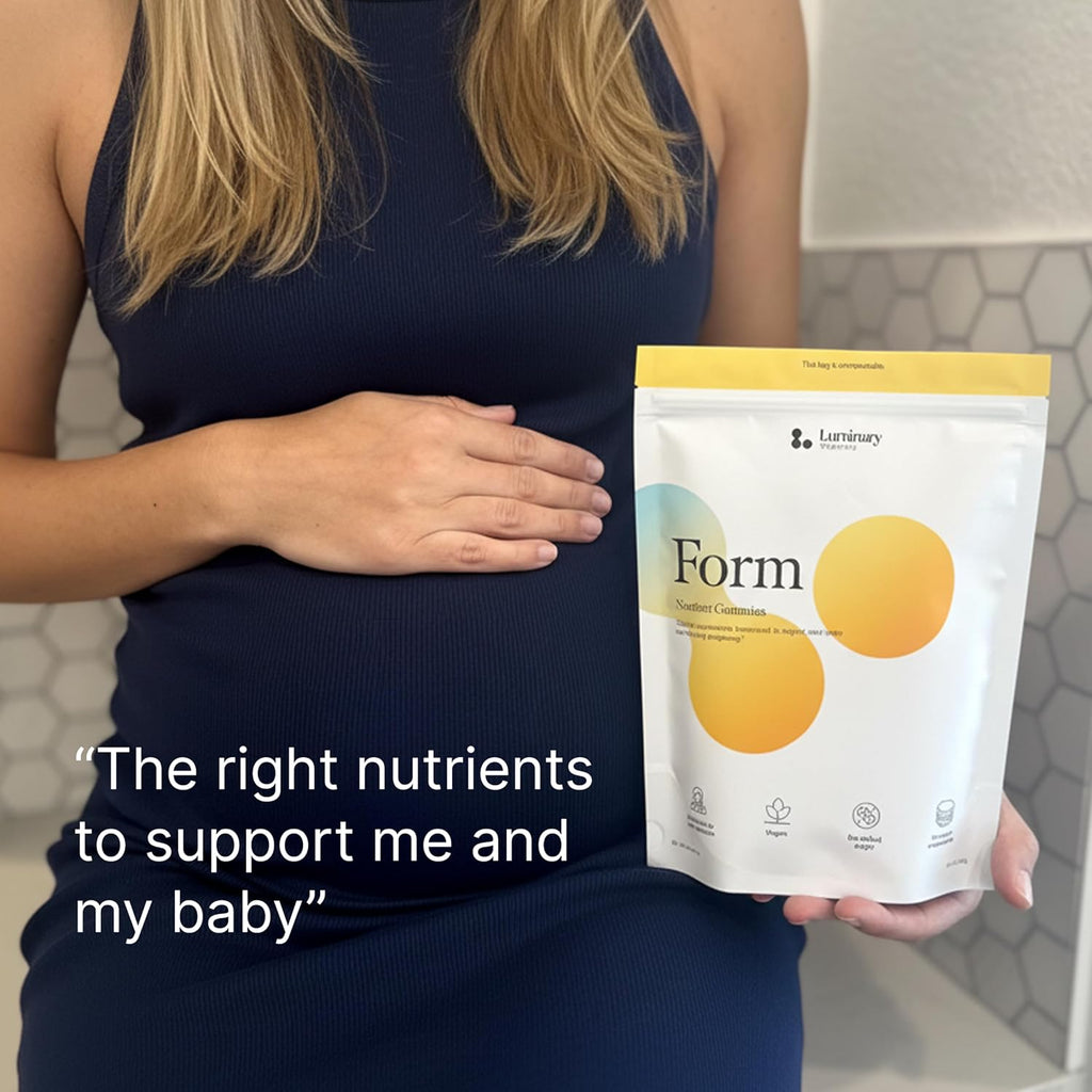 Form Prenatal | Gominolas Prenatales Veganas con Colina, Hierro y Ácido Fólico (28 Días)