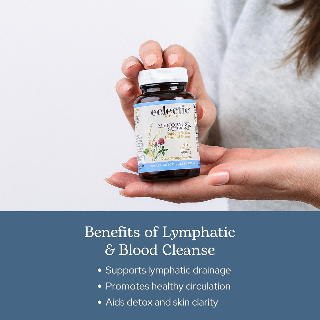 Eclectic Herb - Lymph & Blood Cleanse Cápsulas | Apoyo Linfático y Circulatorio | 45 cápsulas (285 mg)
