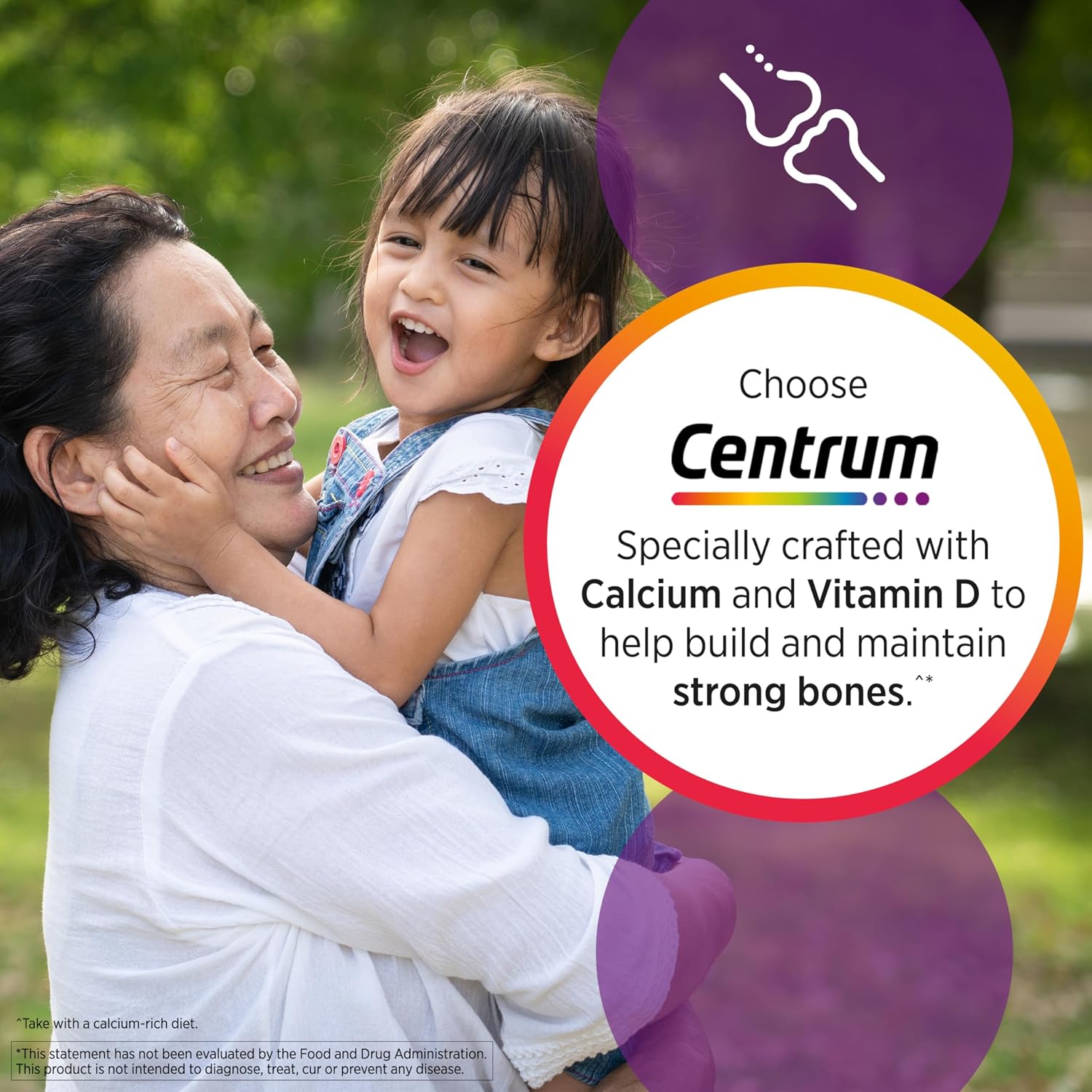 Centrum Multivitamin for Women, Multivitamínico/Multimineral con Hierro, Vitamina D3, Vitaminas B y Antioxidantes C y E, Sin Gluten, Sin OGM - 120 Comprimidos