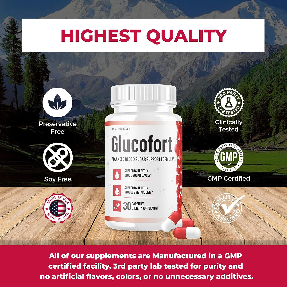 Glucofort - Fórmula de Apoyo en Cápsulas (3 Paquetes) – Image 6