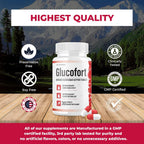 IDEAL PERFORMANCE Glucofort Suplemento de Apoyo (2 Paquetes)