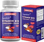 Suplemento de Vitamina B12 para Perros – B-12 para Todas las Edades, Tamaños y Razas – con Metilcobalamina, Cobalamina y Folato (5-MTHF) – 90 Comprimibles Sabor Carne
