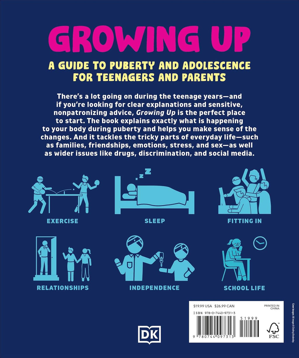 Growing Up: A Guide for Adolescents and Parents on Puberty and Adolescence (DK Help Your Kids)