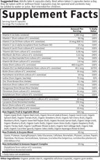 Garden of Life Vitamin Code Multivitamínico Integral para Hombres, 120 Cápsulas