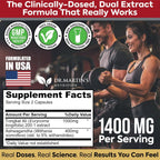 Tongkat Ali 200:1 Extract + Ashwagandha 5% Withanolides | Adaptógeno Dual Alta Potencia | 120 Cápsulas