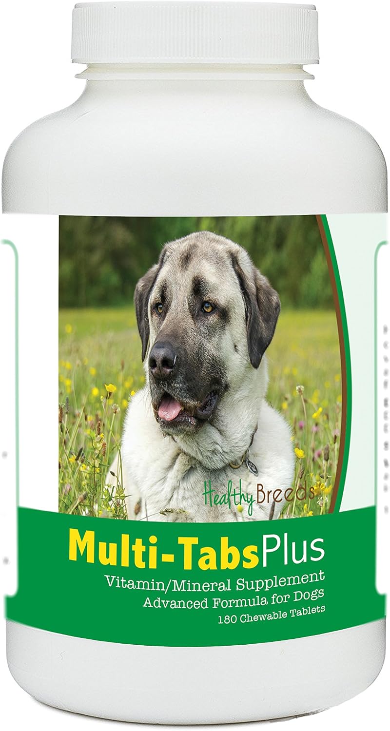 Healthy Breeds Anatolian Shepherd Dog Multi-Tabs Plus Comprimidos Masticables 180 Unidades