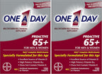 One A Day Proactive 65+ Multivitamínico para Hombres y Mujeres, 150 Comprimidos