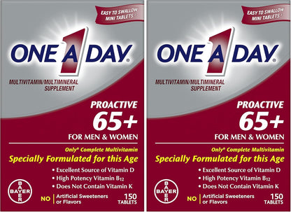 One A Day Proactive 65+ Multivitamínico para – Magnesio: Contribuye a reducir el cansancio y la fatiga, y al – Image 10
