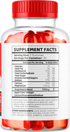 Trim Tummy Keto ACV Gummies 1050mg - Gomitas de Vinagre de Manzana para Keto, Fórmula Avanzada, 60 Gominolas