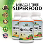 Moringa 7 Super Grass - Pure Moringa Oleifera Extract - 1875mg, 100% Natural Supplement