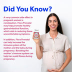 belle+bella Probiology Flora Prenatal Cápsulas - Probiótico y Prebiótico con Ácido Fólico para Embarazo y Postparto - 30 Cápsulas