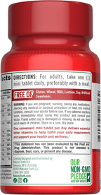 Nature's Truth Multivitamínico Diario - 100 Mini Comprimidos - Para Hombres y Mujeres - Suplemento Alimenticio Sin Gluten y No-GMO