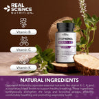 Real Science Dyspnenol - Suplemento Natural de Apoyo Pulmonar con Vinitrox y GABA, 60 Cápsulas