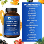 Vitamin World Ultra 360 Multivitamin for Men 50 Plus – 180 Caplets
