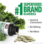 Force Factor Smarter Greens Tablets, 2 Pack, 180 Comprimidos - Suplemento Verde con Superalimentos