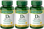 Nature's Bounty Vitamina D3 1000 IU | 350 Cápsulas Blandas