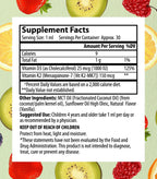 Go Healthy Kids Vitamin D3 K2 (MK-7) Gotas Líquidas Veganas para Niños - Sabor Vainilla - 30 Dosis
