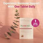 Promensil Perimenopause, Suplemento para Mujeres con Isoflavonas de Trébol Rojo, Biotina y Vitamina D, 30 Comprimidos