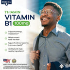Freeda Vitamina B1 Tiamina 100 mg - 100 Comprimidos
