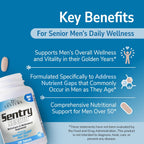 21st Century Sentry Senior Hombres 50 Plus Tabletas, 100 unidades