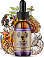 Clarity – Suplemento de Setas para el Apoyo Cognitivo en Perros con Adaptógenos