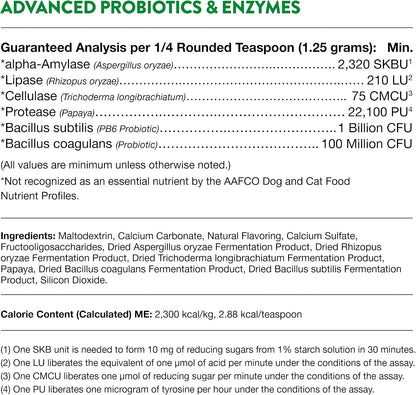 NaturVet – Probióticos y Enzimas Avanzados con Probiótico PB6 de Fuerza Veterinaria – Para Perros y Gatos (454 g) – Image 7