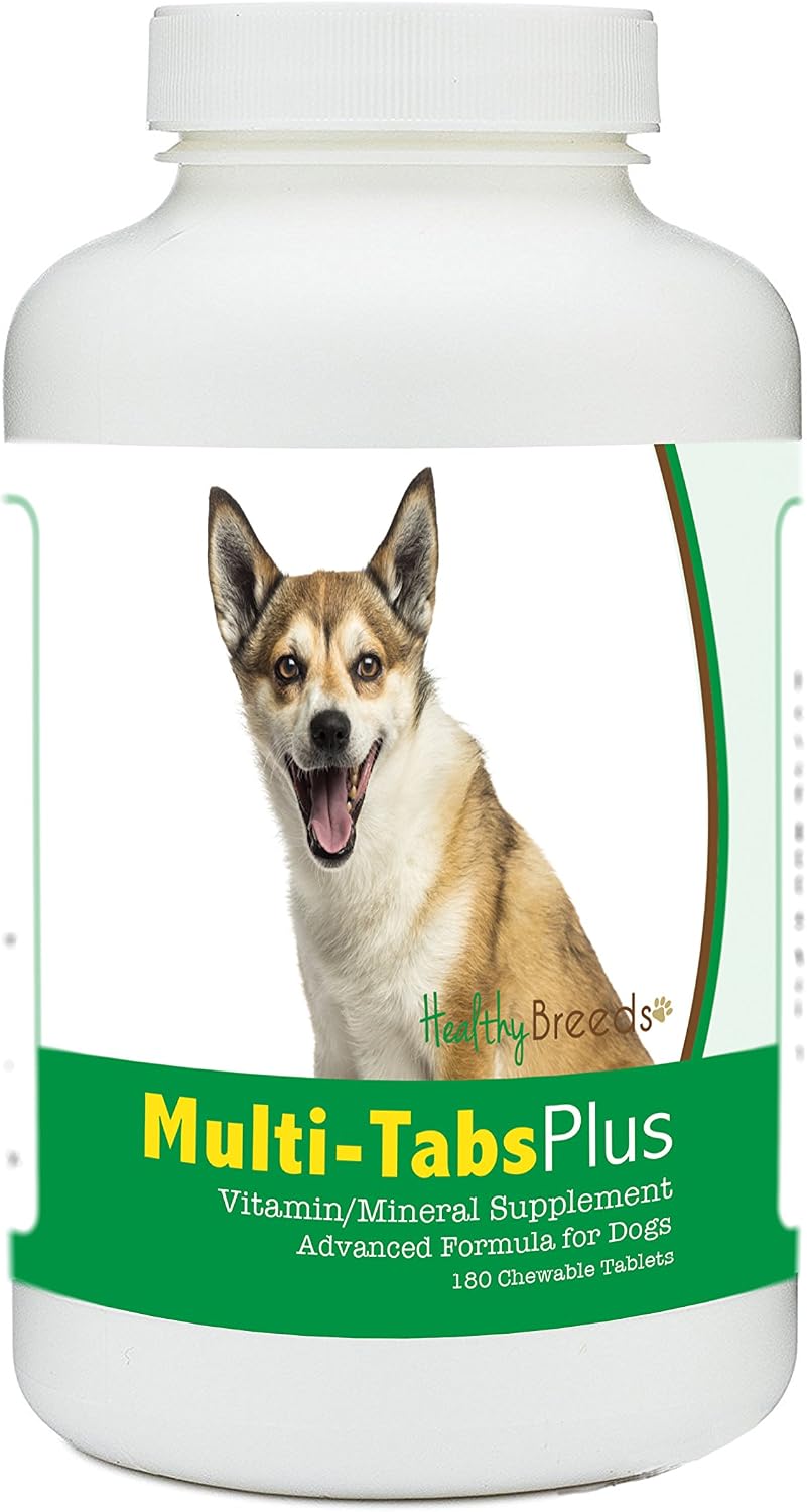 Healthy Breeds Norwegian Lundehund Multi-Tabs Plus Comprimidos Masticables (180 unidades)