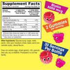 WellYeah Gominolas de Biotina para Niños 5000 mcg - 60 Gominolas