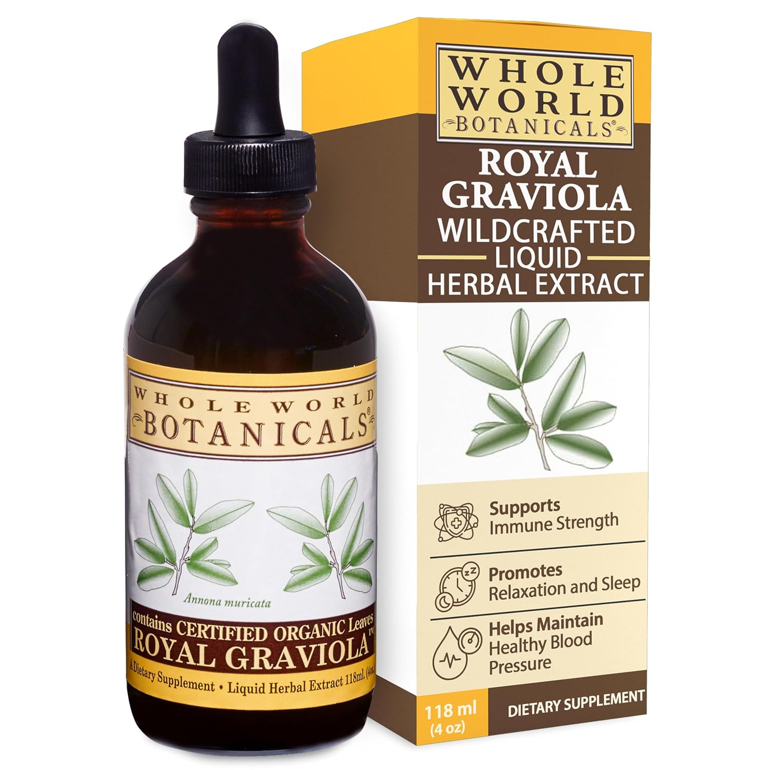 Royal Graviola (Soursop) – Extracto Líquido – 4 oz – Suplemento Herbal Tradicional