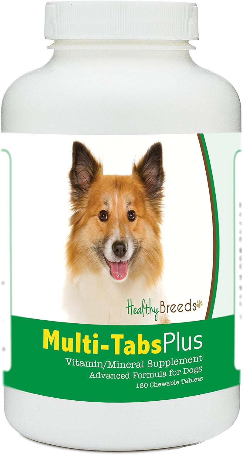 Healthy Breeds Multi-Tabs Plus Chewable Multivitamin for Dogs - 365 Tablets