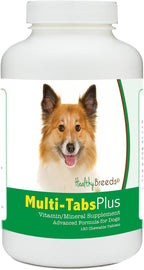 Healthy Breeds Bearded Collie Multi-Tabs Plus Comprimidos Masticables 180 uds