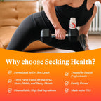 Seeking Health Methyl B12 5000 - 5000 mcg Vitamin B12 (Methylcobalamin & Adenosylcobalamin) - 60 Lozenges