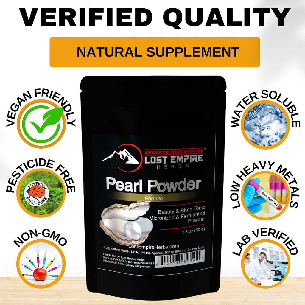 Polvo de Perlas Micronizado y Fermentado – Complemento Alimenticio (50 g)