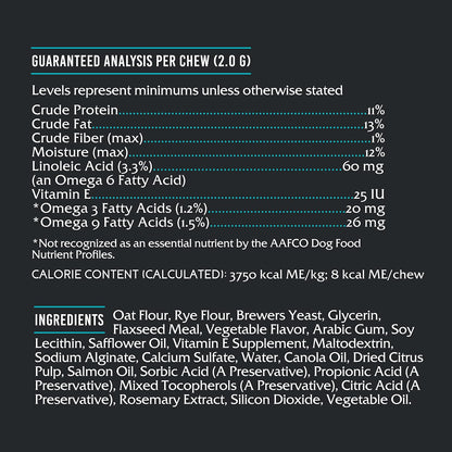 FIDELIS Skin & Coat Plus+ Suplemento para la – Aceite de salmón : Rico en ácidos grasos omega 3, 6 y 9, que – Image 7