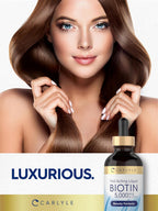 Carlyle Biotin 5000mcg Gotas Líquidas Sabor Berry - 118 ml
