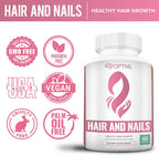 OPTML Vitaminas para el Cabello y las Uñas - 60 Cápsulas