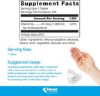 Klean Athlete Klean-D 25 mcg (1.000 IU) | 100 Comprimidos | Vitamina D3 Natural